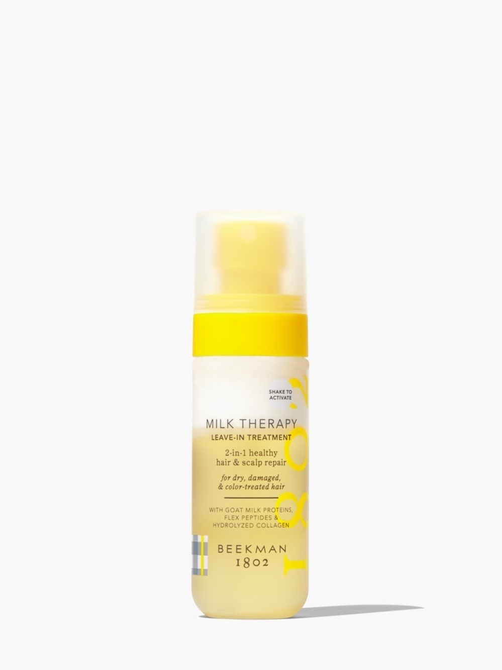 Beekman 1802 Milk Therapy Bi-Phase Leave-In Treatment — Yellow